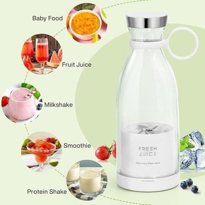 Portable Mini Blender for Fresh Juice & Smoothies